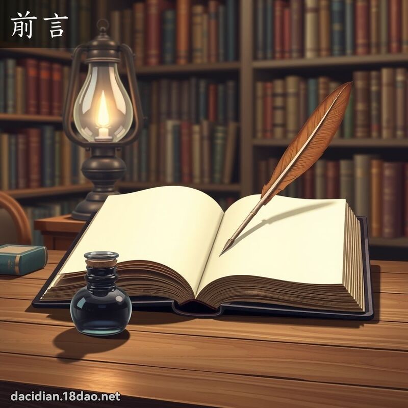 前言 - 國語大辭典配圖