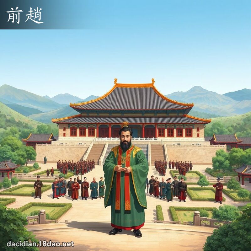前趙 - 國語大辭典配圖