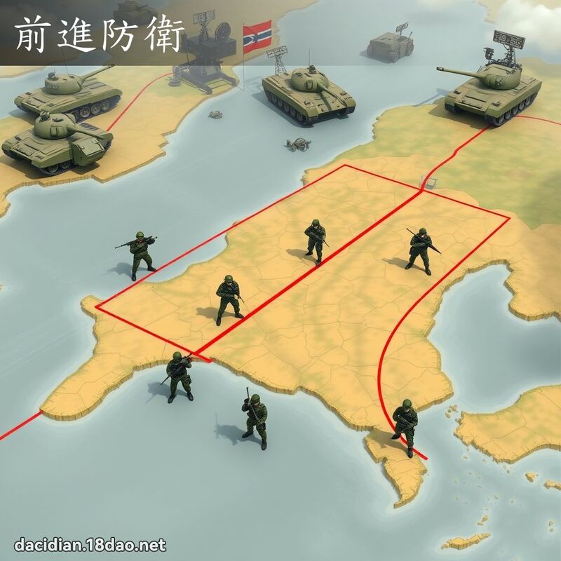 前进防卫 - 国语大辞典配图