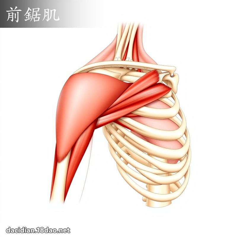 前锯肌 - 国语大辞典配图