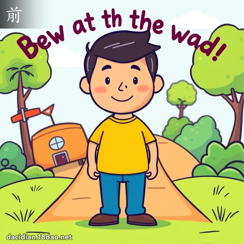 前 - 國語大辭典配圖