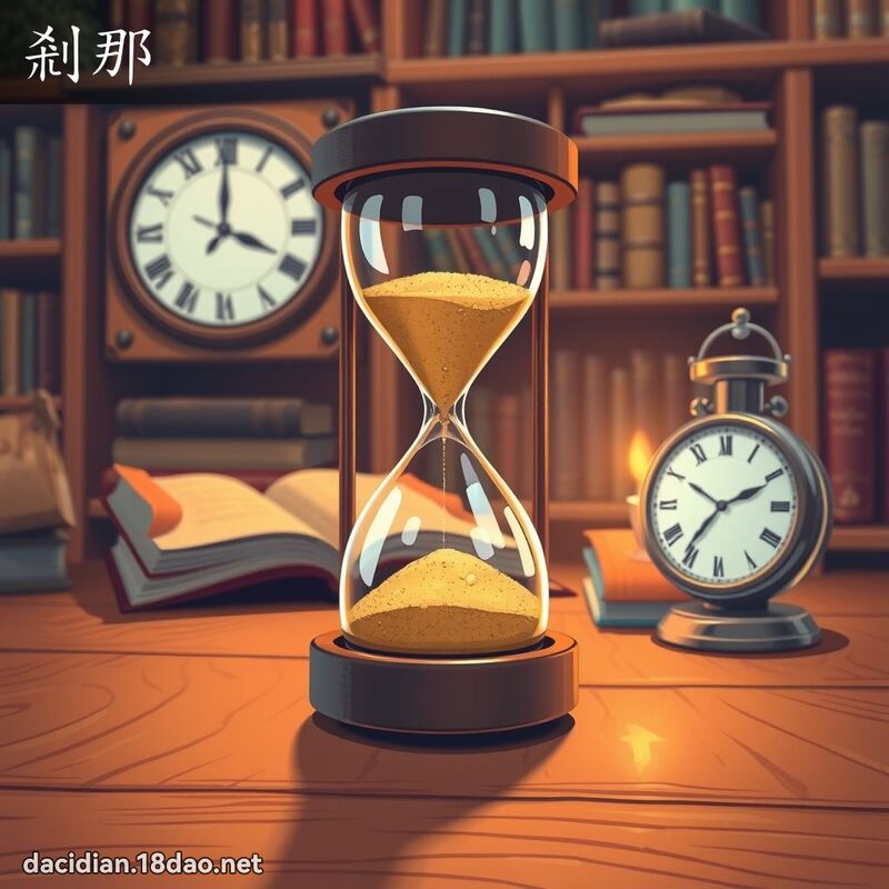 剎那 - 国语大辞典配图