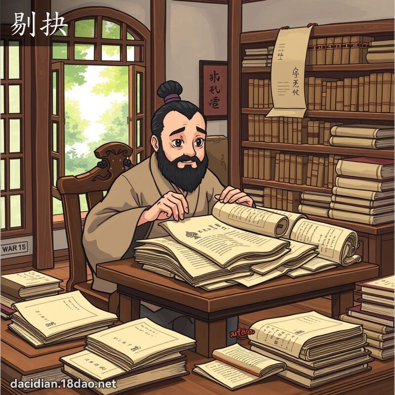 剔抉 - 国语大辞典配图