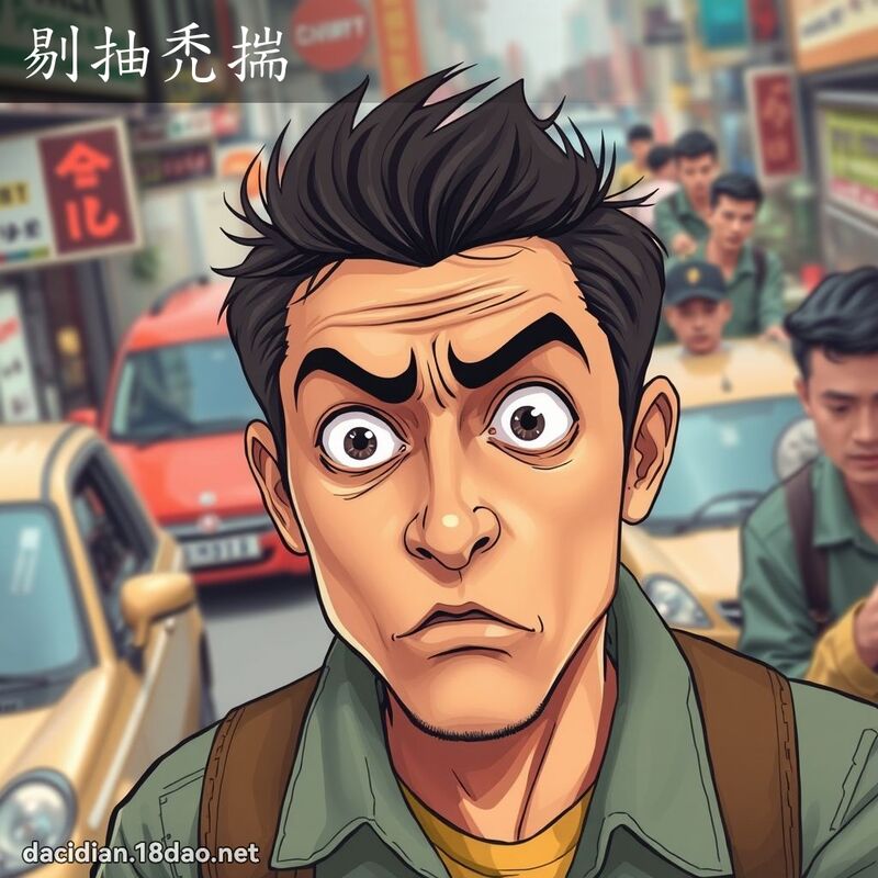 剔抽禿揣 - 国语大辞典配图