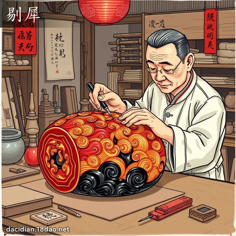 剔犀 - 国语大辞典配图