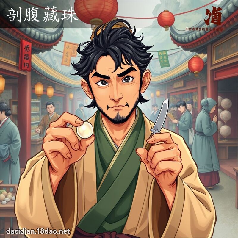 剖腹藏珠 - 國語大辭典配圖