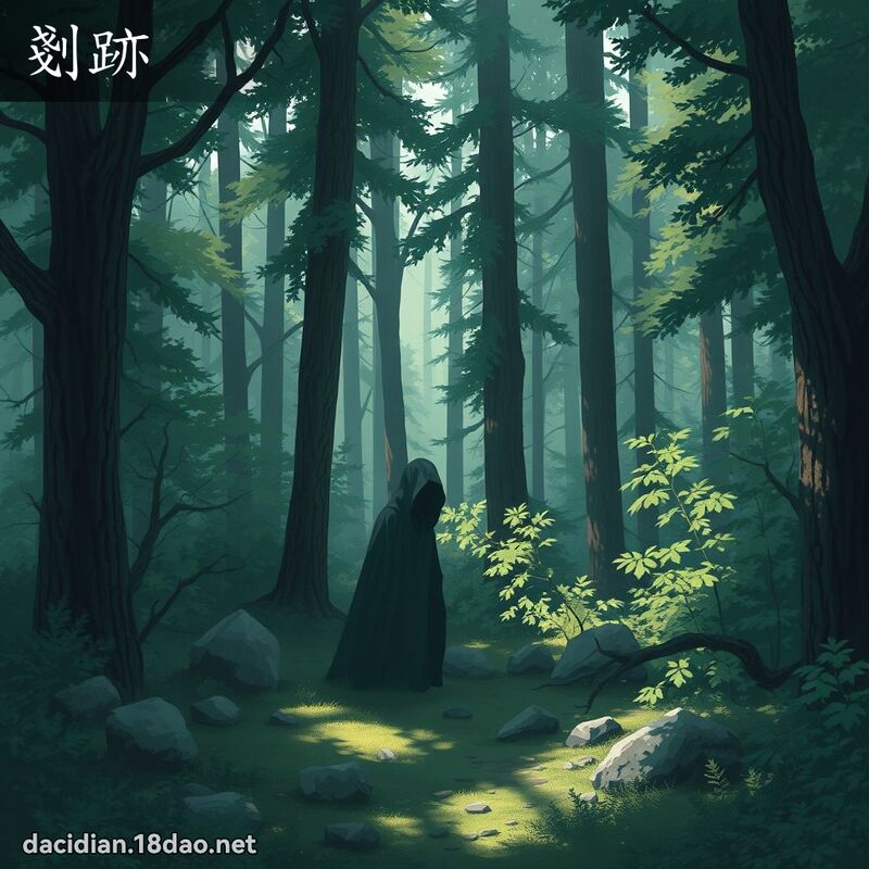 剗跡 - 国语大辞典配图
