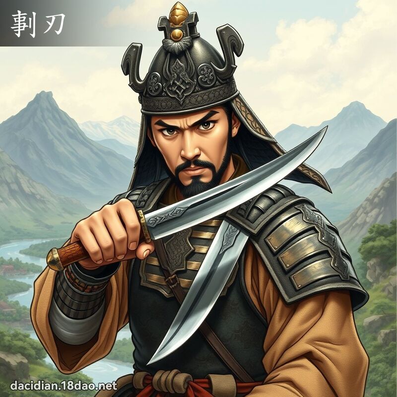 剚刃 - 國語大辭典配圖