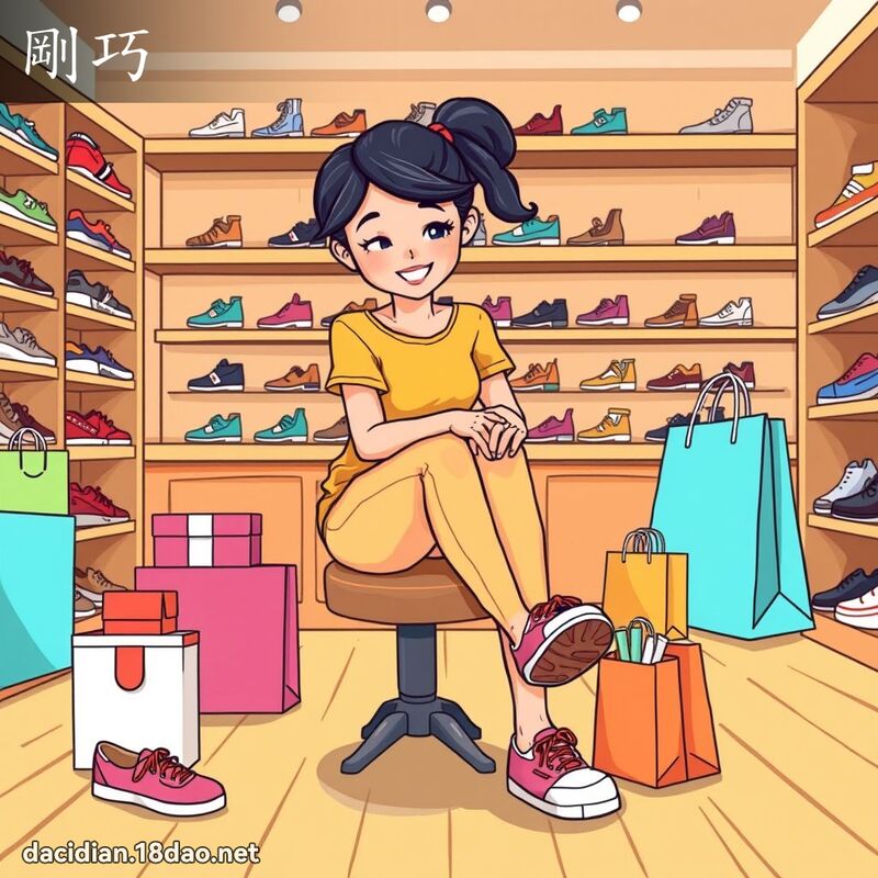 剛巧 - 國語大辭典配圖