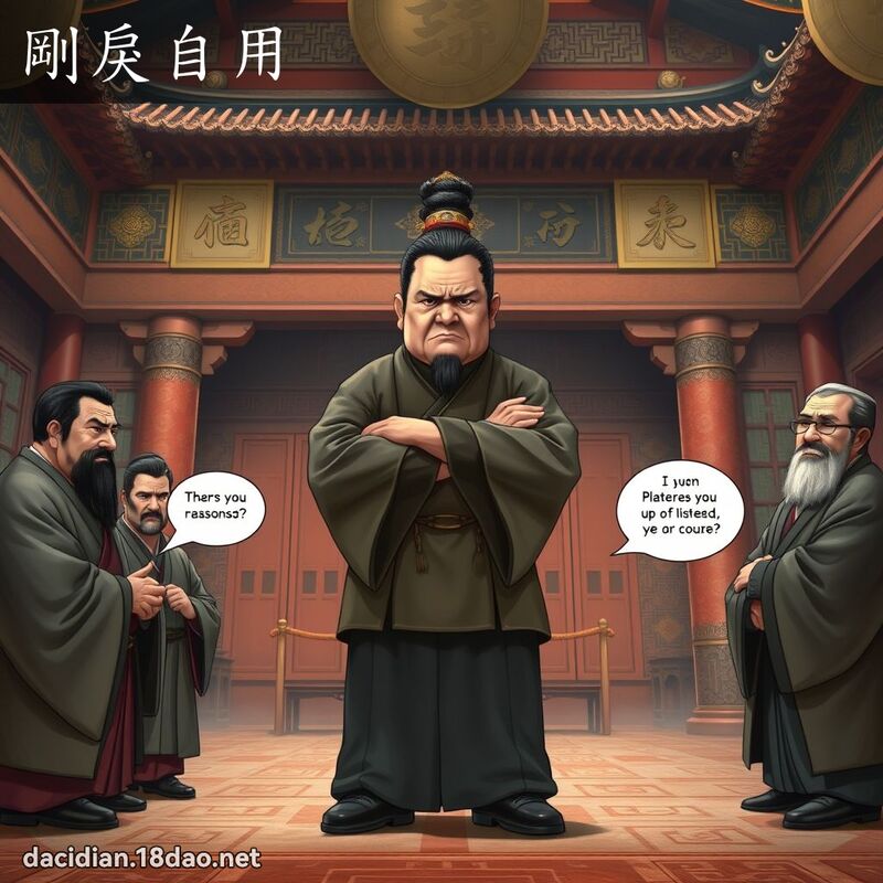 剛戾自用 - 國語大辭典配圖