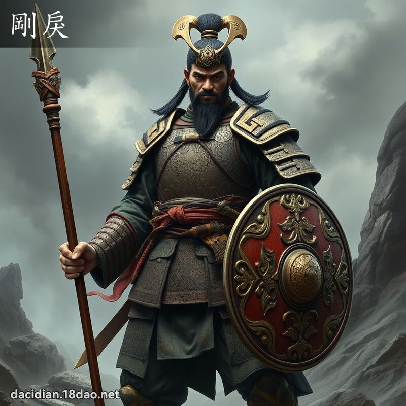 剛戾 - 國語大辭典配圖