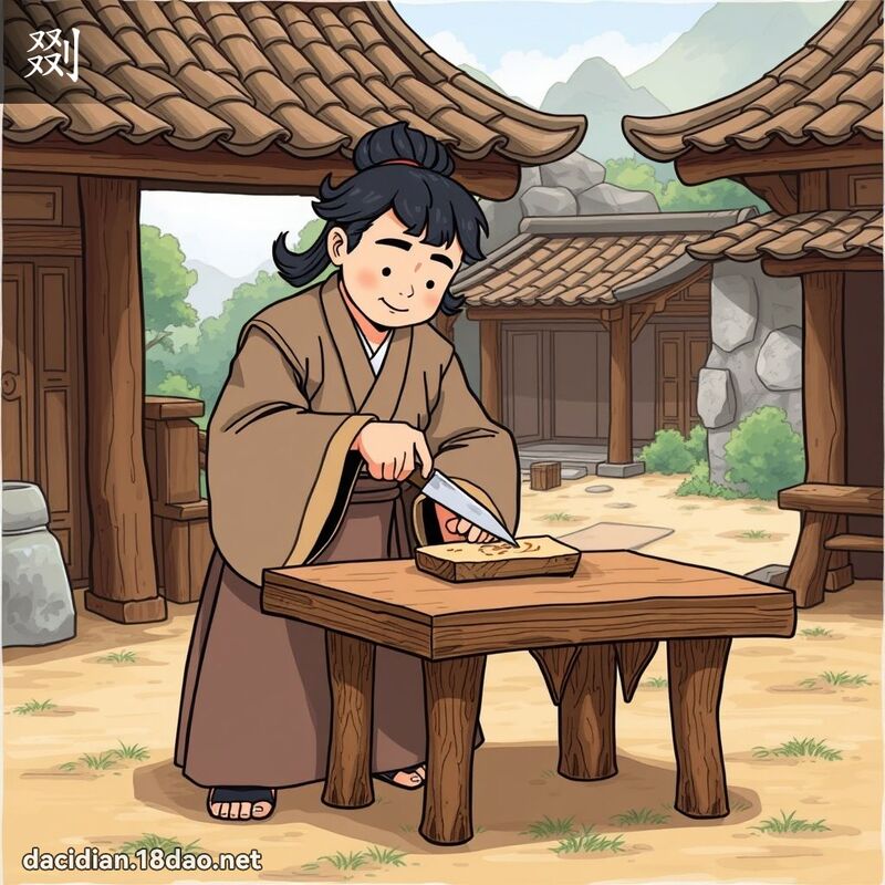 剟 - 國語大辭典配圖