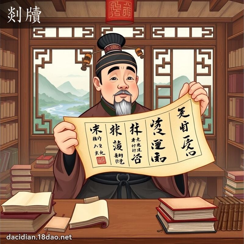 剡牘 - 國語大辭典配圖