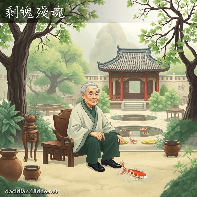 剩魄殘魂 - 國語大辭典配圖
