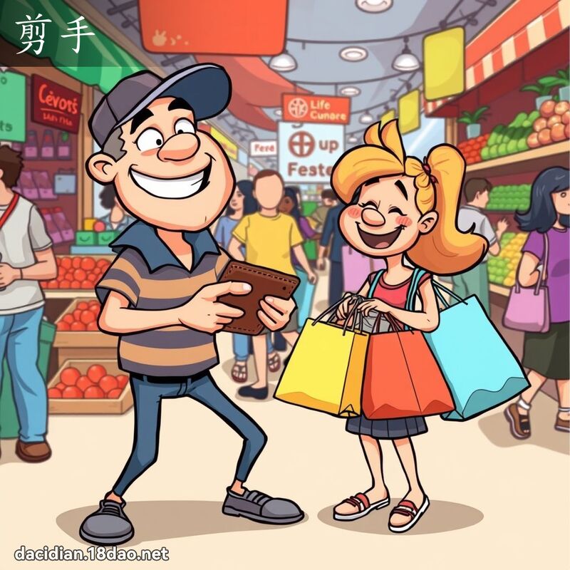 剪手 - 国语大辞典配图
