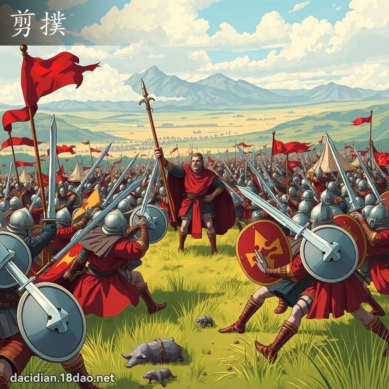 剪撲 - 國語大辭典配圖
