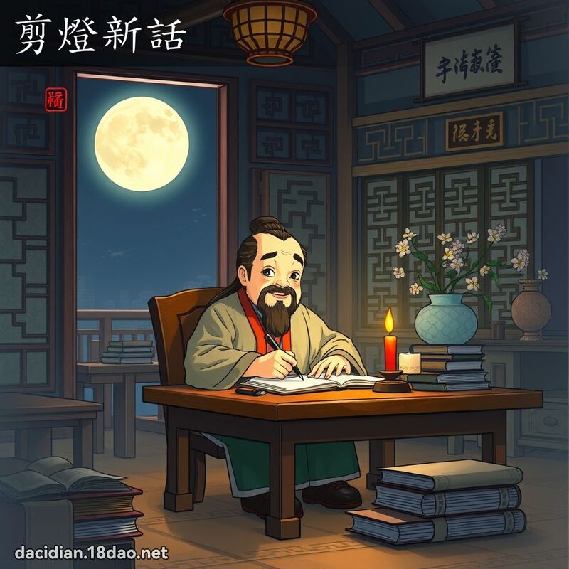剪燈新話 - 國語大辭典配圖