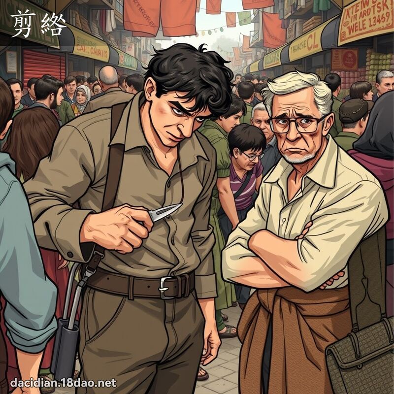 剪綹 - 國語大辭典配圖