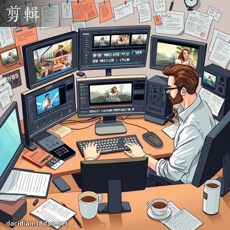 剪辑 - 国语大辞典配图