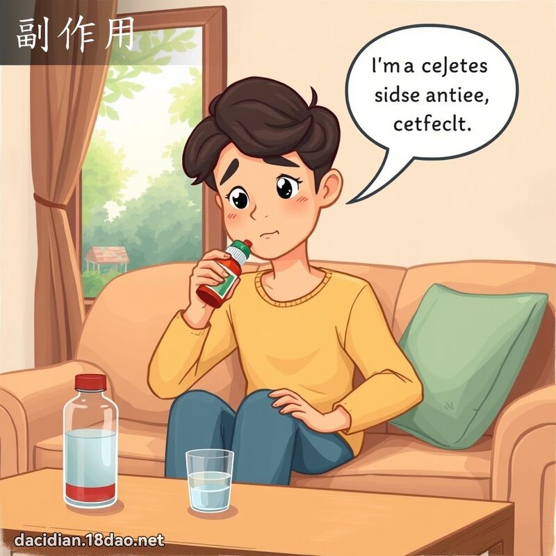 副作用 - 国语大辞典配图