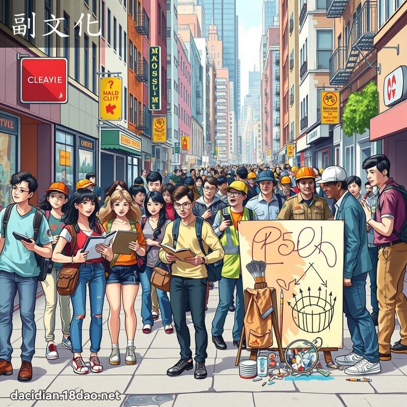 副文化 - 国语大辞典配图