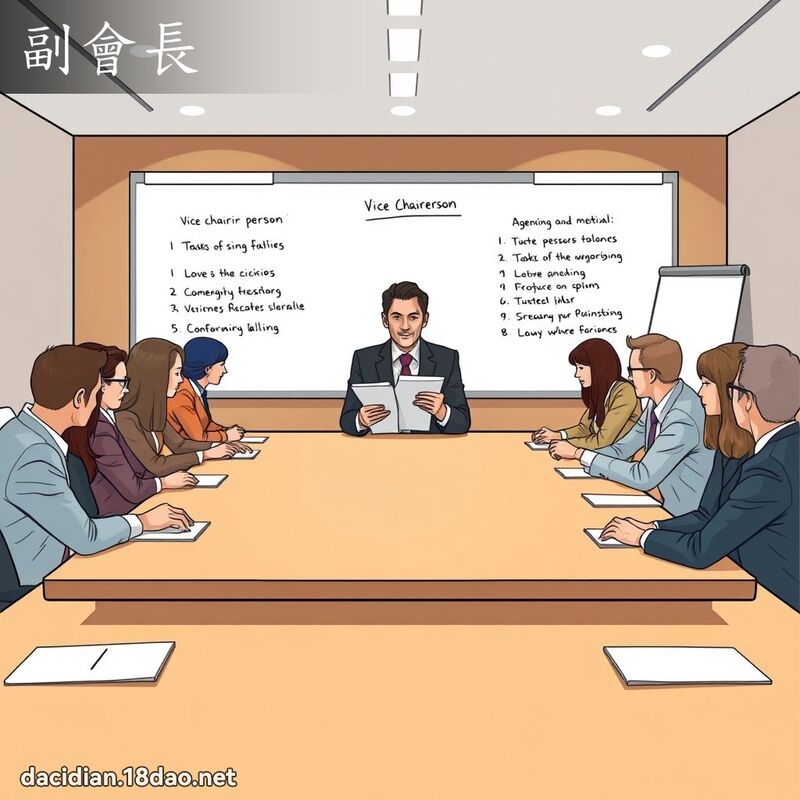 副会长 - 国语大辞典配图