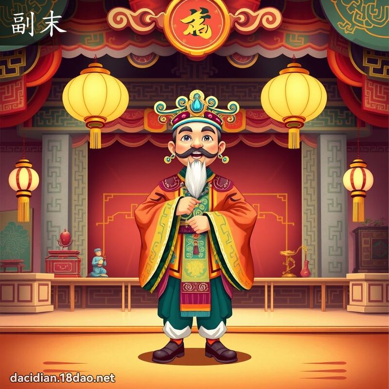 副末 - 國語大辭典配圖