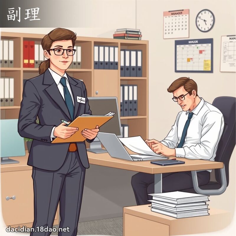 副理 - 國語大辭典配圖