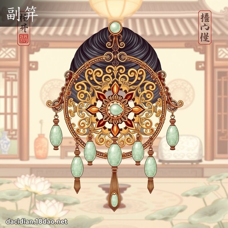 副笄 - 国语大辞典配图