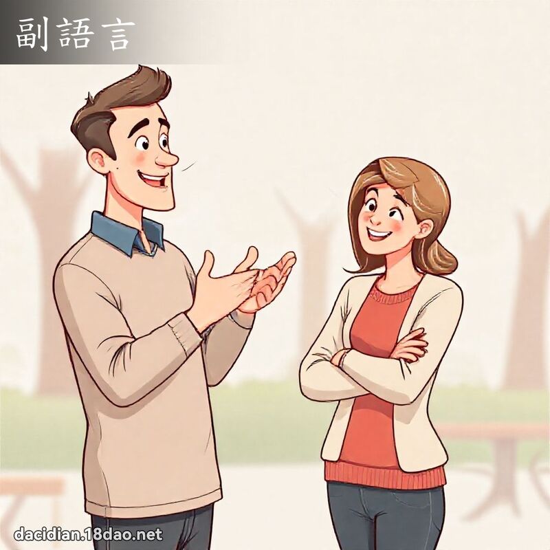 副语言 - 国语大辞典配图