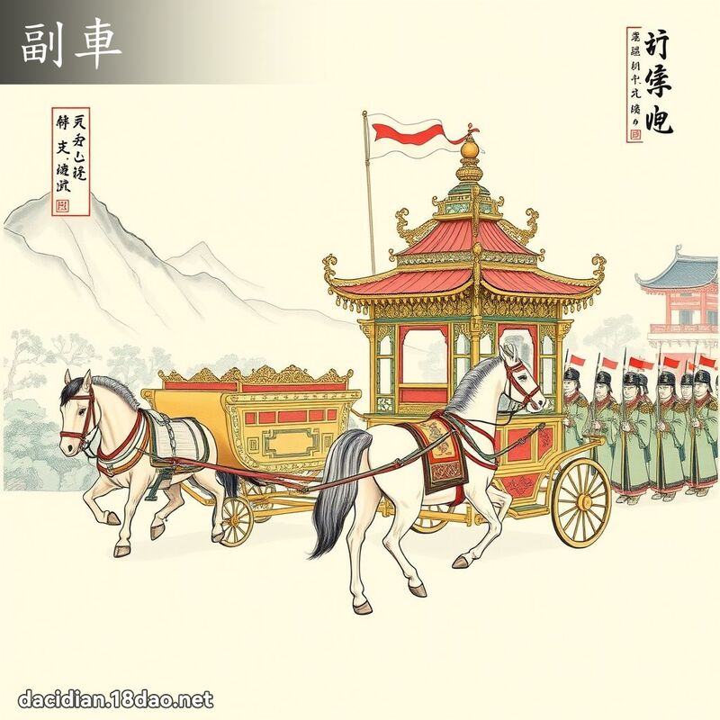 副车 - 国语大辞典配图