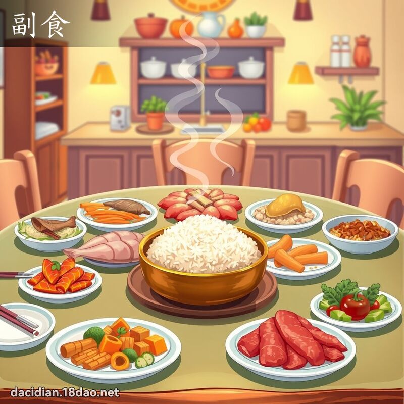 副食 - 国语大辞典配图
