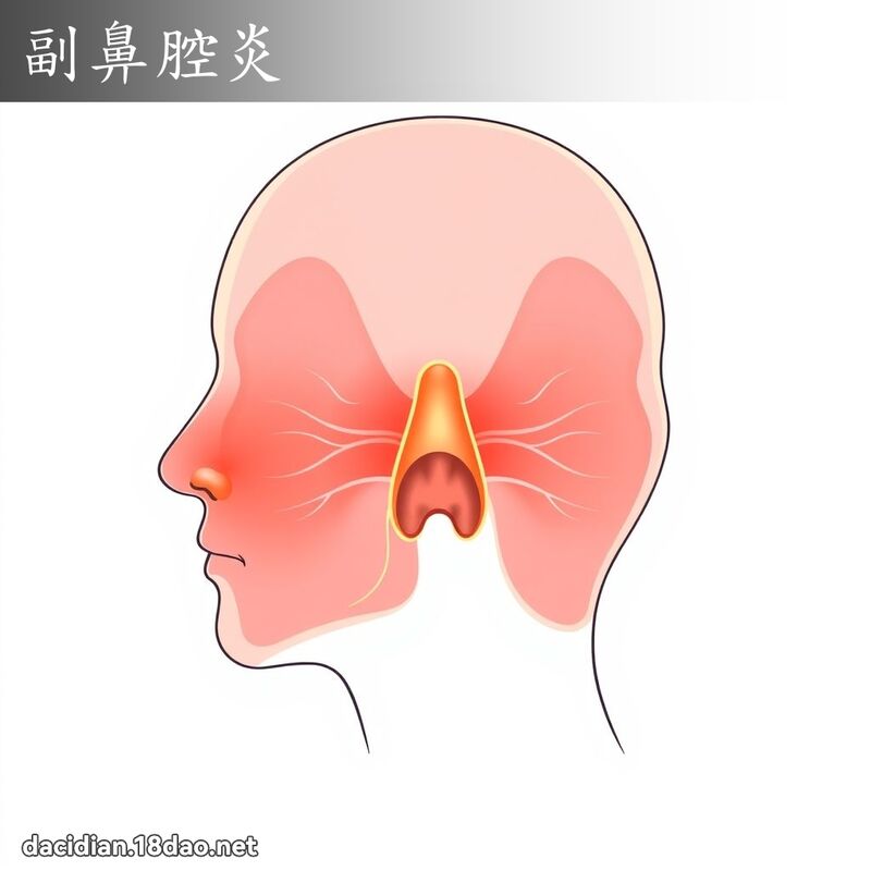 副鼻腔炎 - 国语大辞典配图