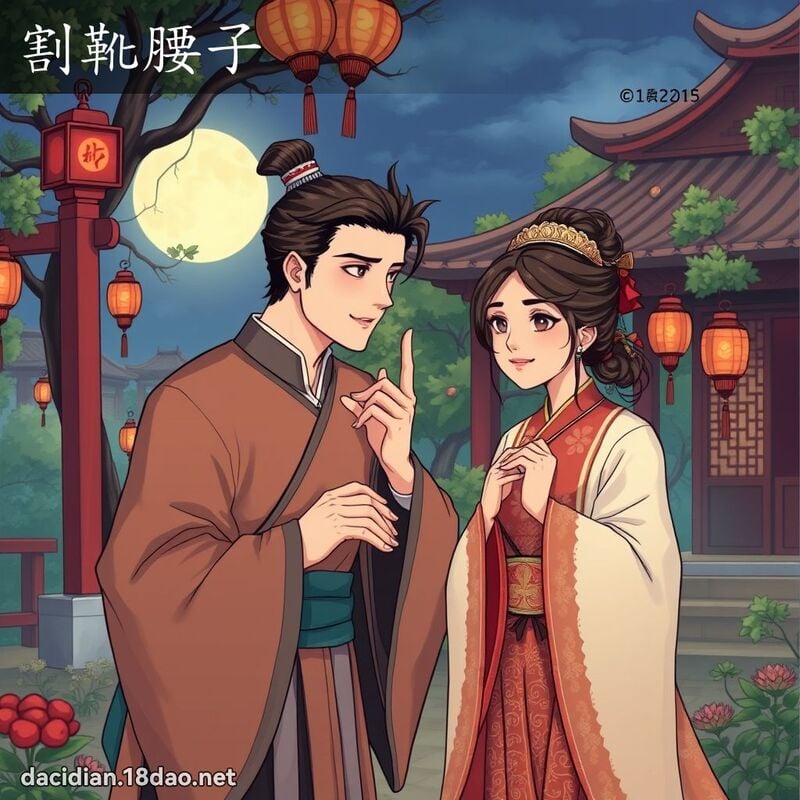 割靴腰子 - 國語大辭典配圖