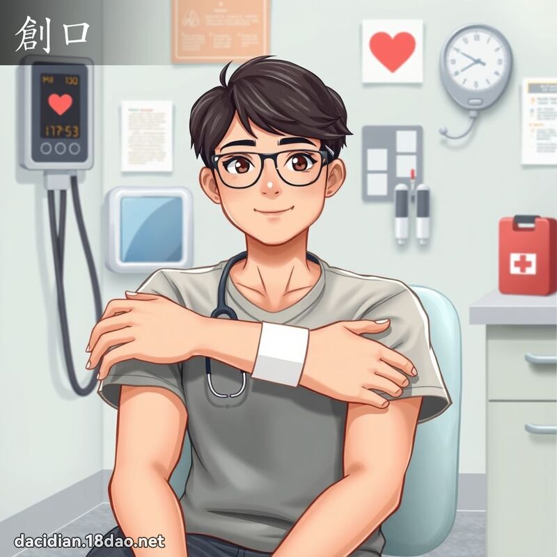 創口 - 國語大辭典配圖
