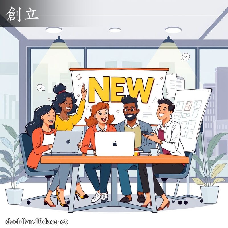 創立 - 國語大辭典配圖