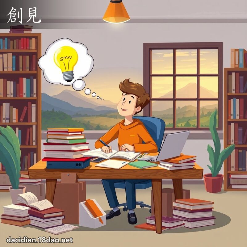 創見 - 國語大辭典配圖