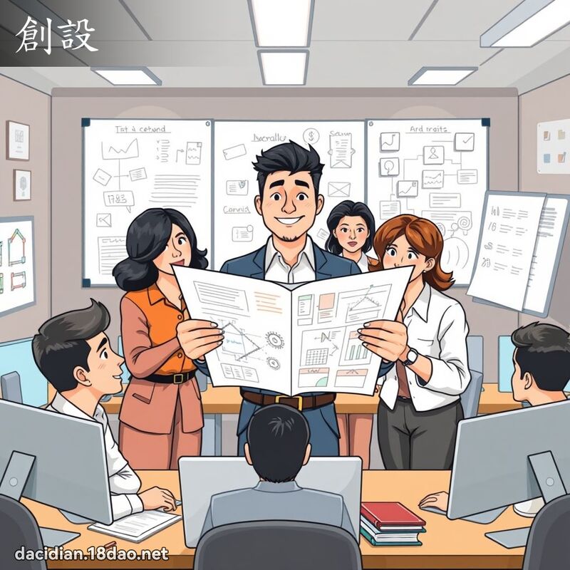 创设 - 国语大辞典配图
