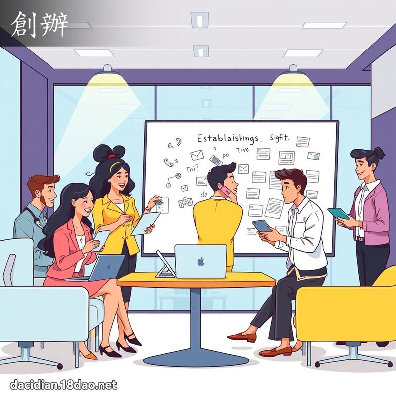 创办 - 国语大辞典配图