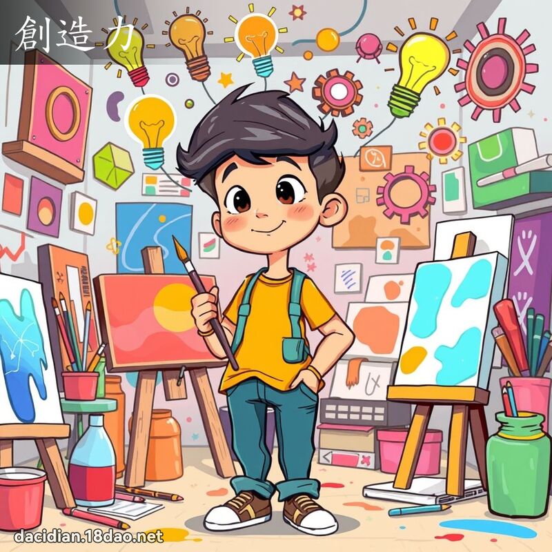 创造力 - 国语大辞典配图