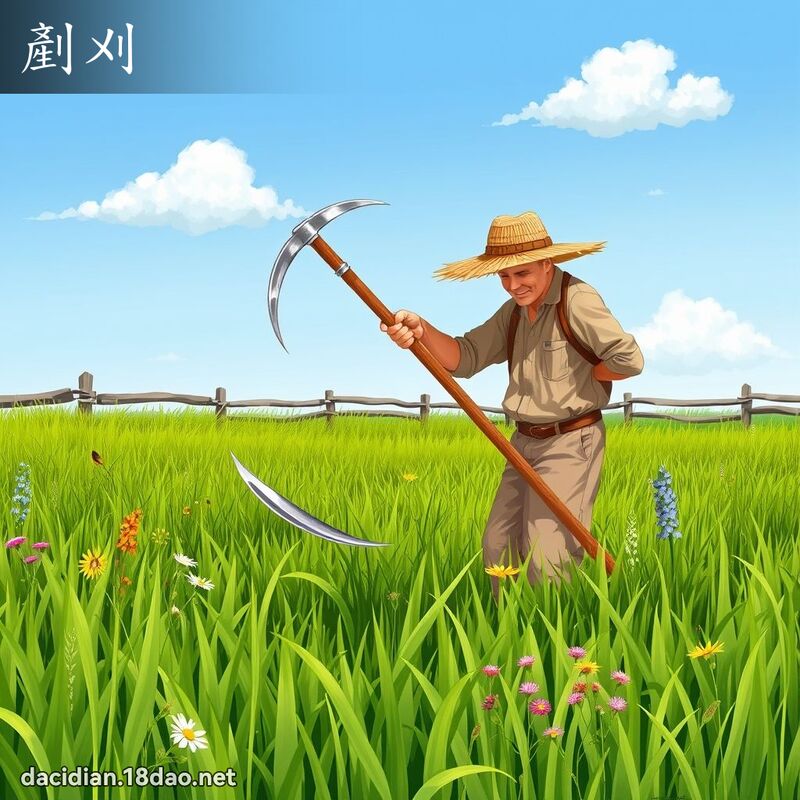 剷刈 - 国语大辞典配图