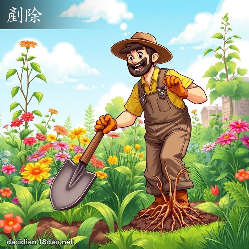剷除 - 國語大辭典配圖