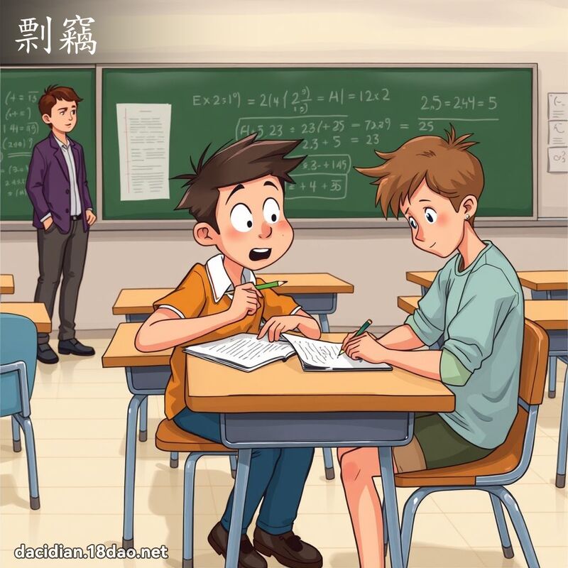 剽竊 - 國語大辭典配圖