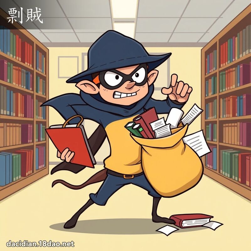 剽贼 - 国语大辞典配图