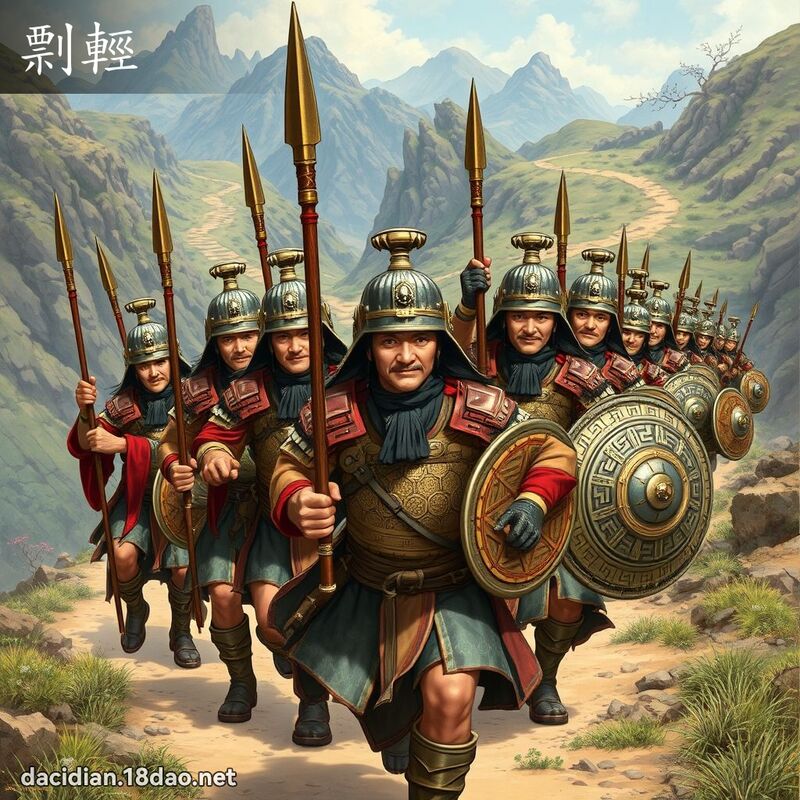剽轻 - 国语大辞典配图