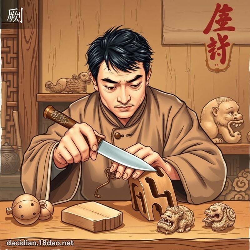 劂 - 國語大辭典配圖