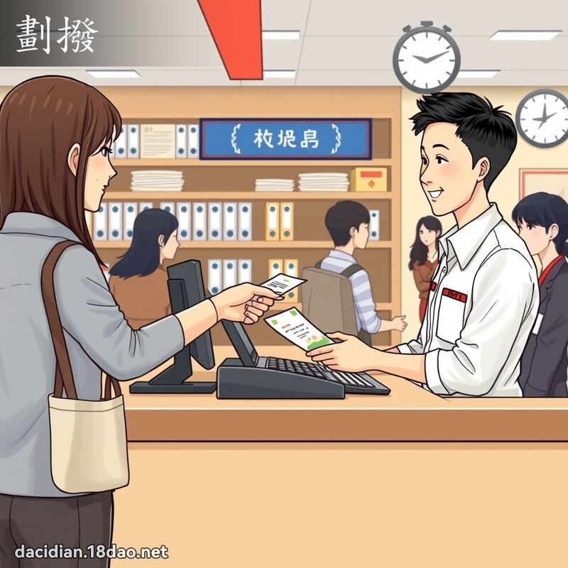 划拨 - 国语大辞典配图