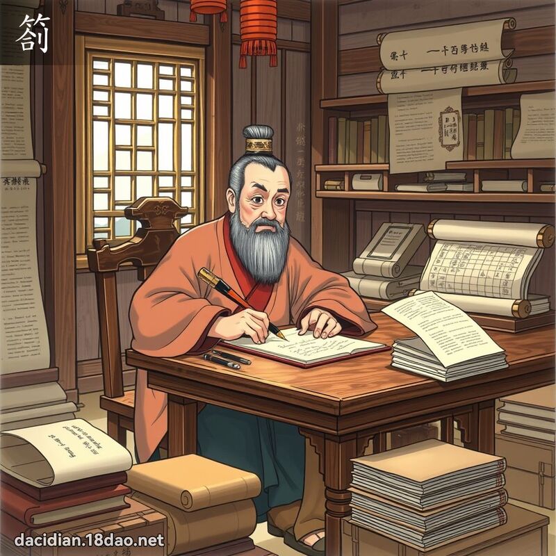 札 - 国语大辞典配图