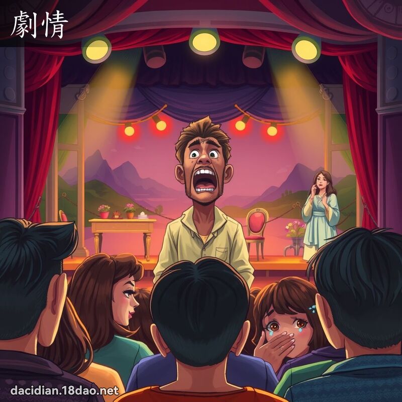 劇情 - 國語大辭典配圖