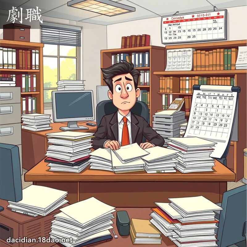 剧职 - 国语大辞典配图